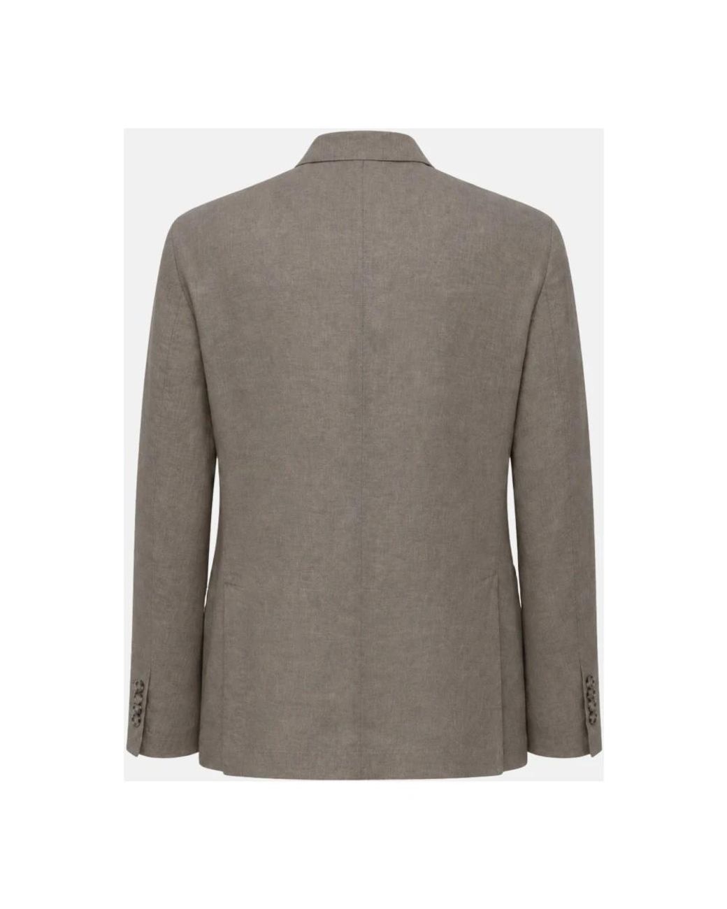 Manuel Ritz Brown Blazers for men