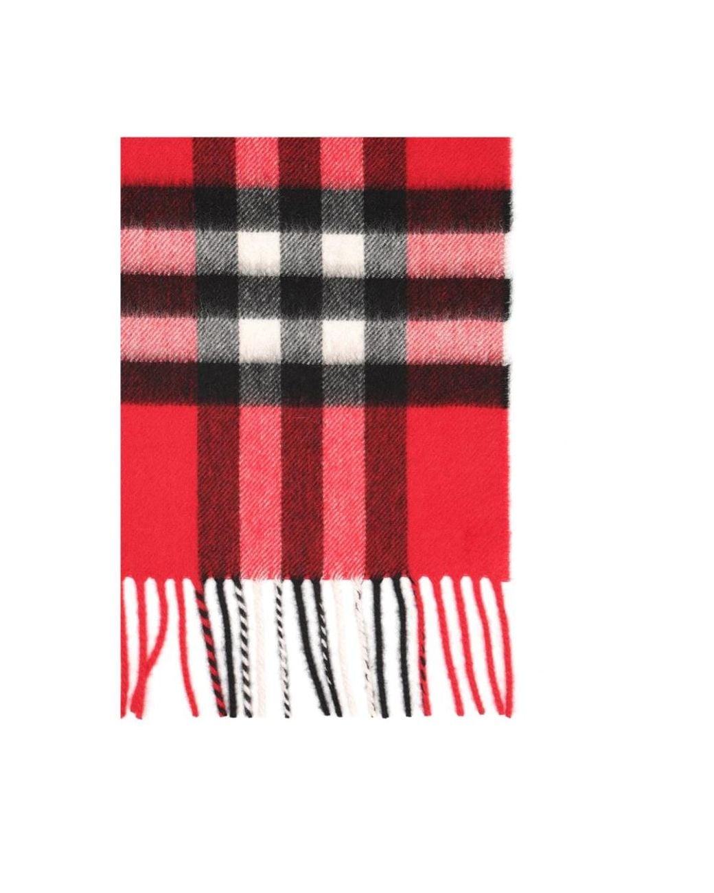 Burberry Red Winter Scarves