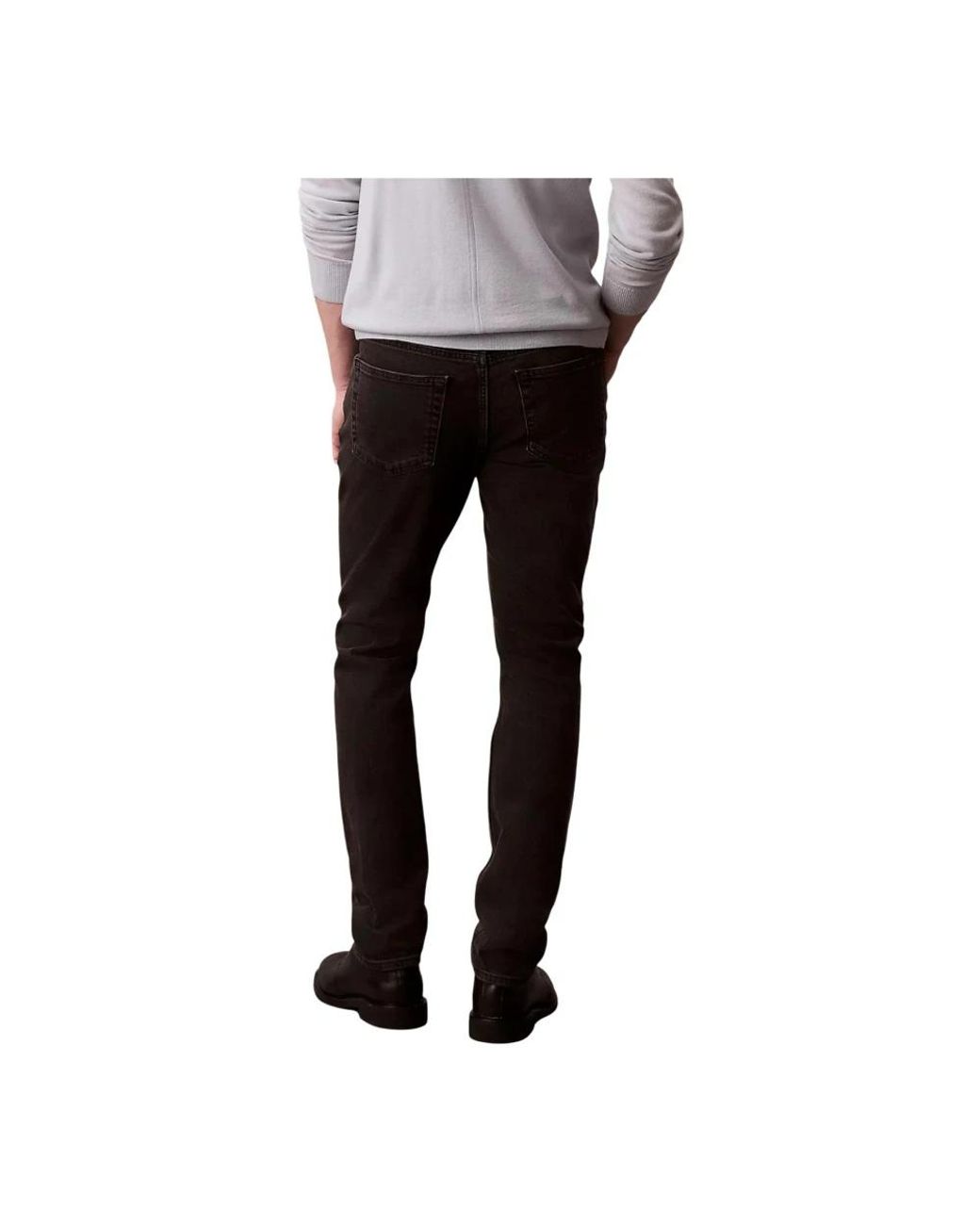 Calvin Klein Black Slim Fit Jeans for men