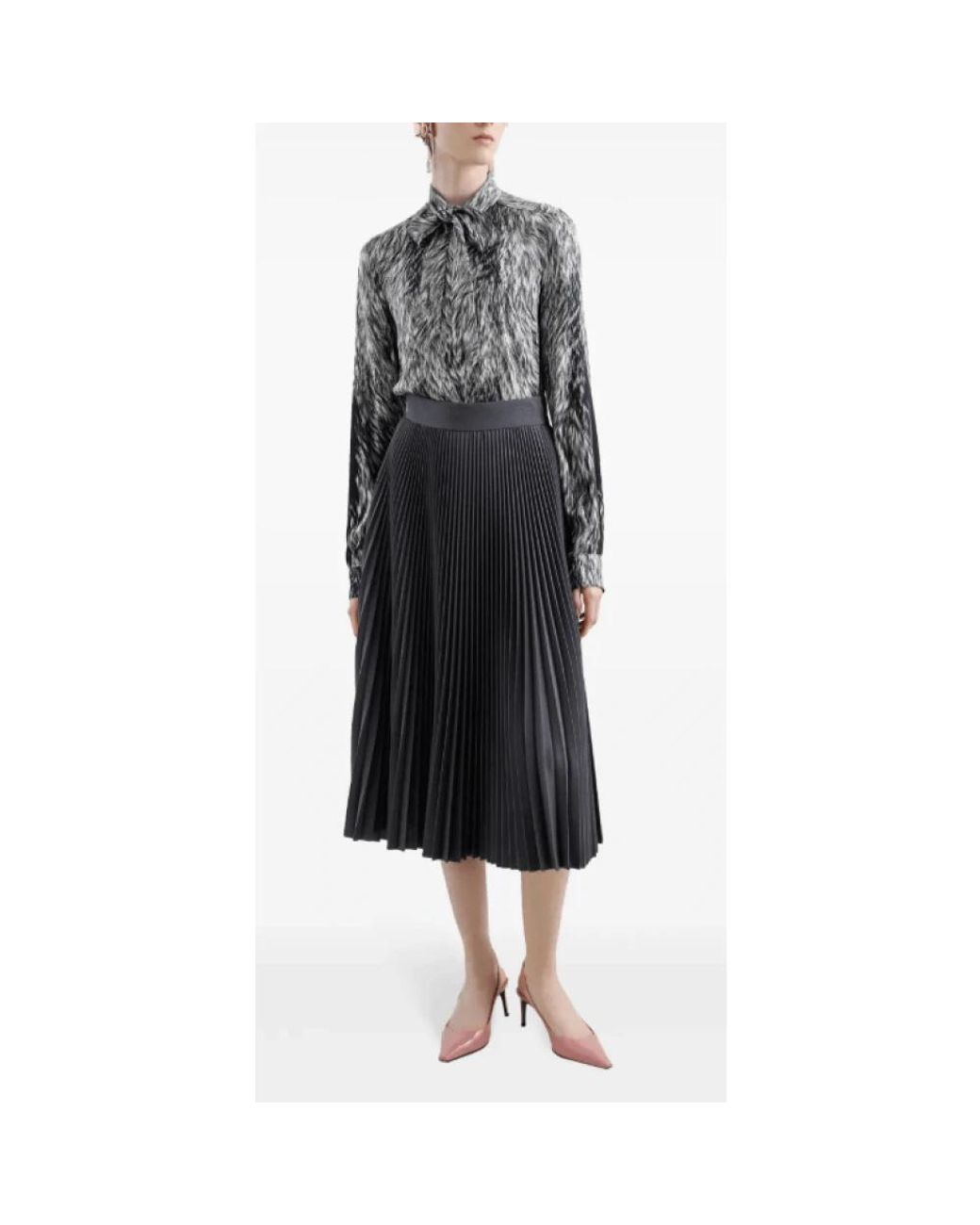 Dolce & Gabbana Black Midi Skirts