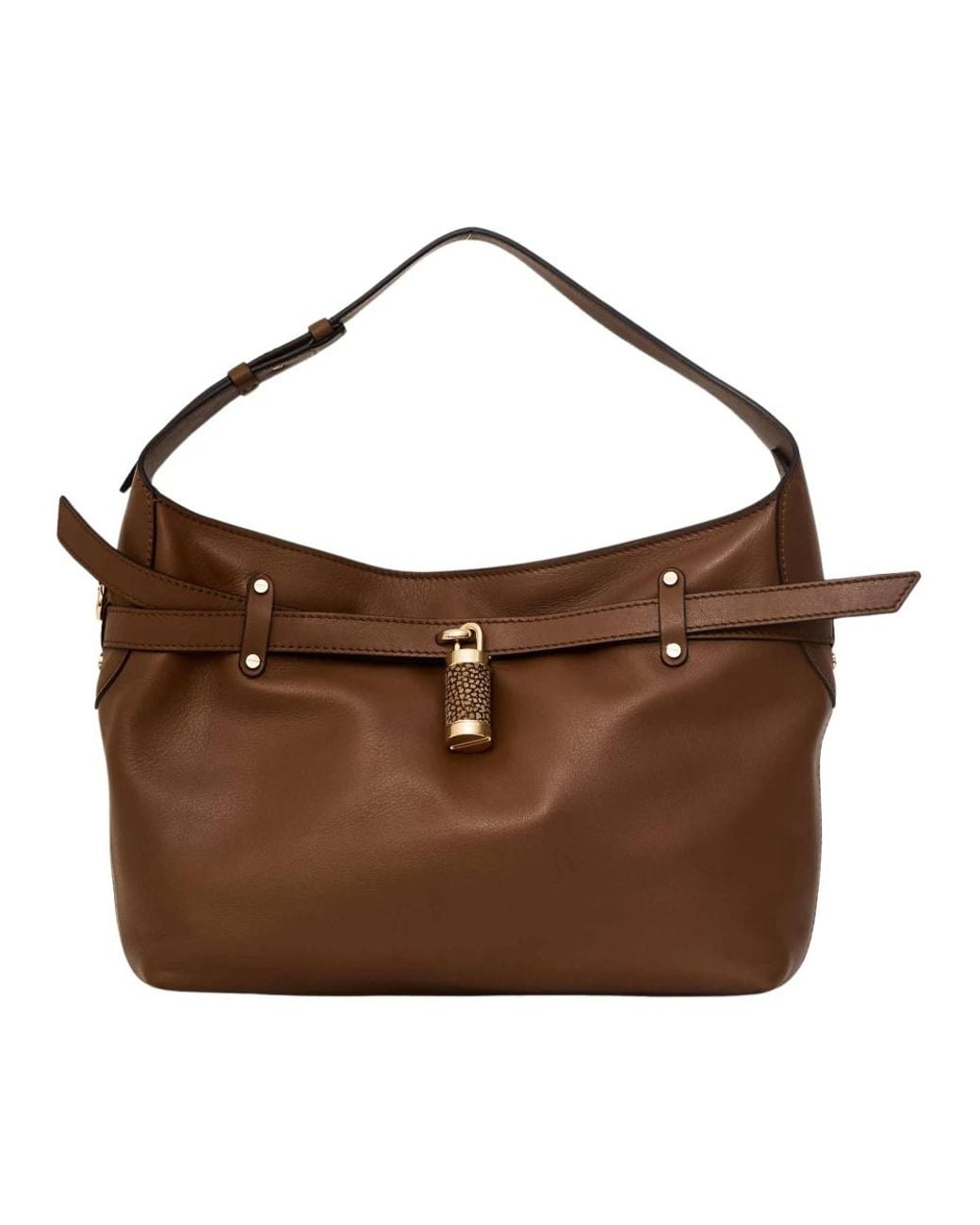 Shoulder Bags Borbonese de color Brown