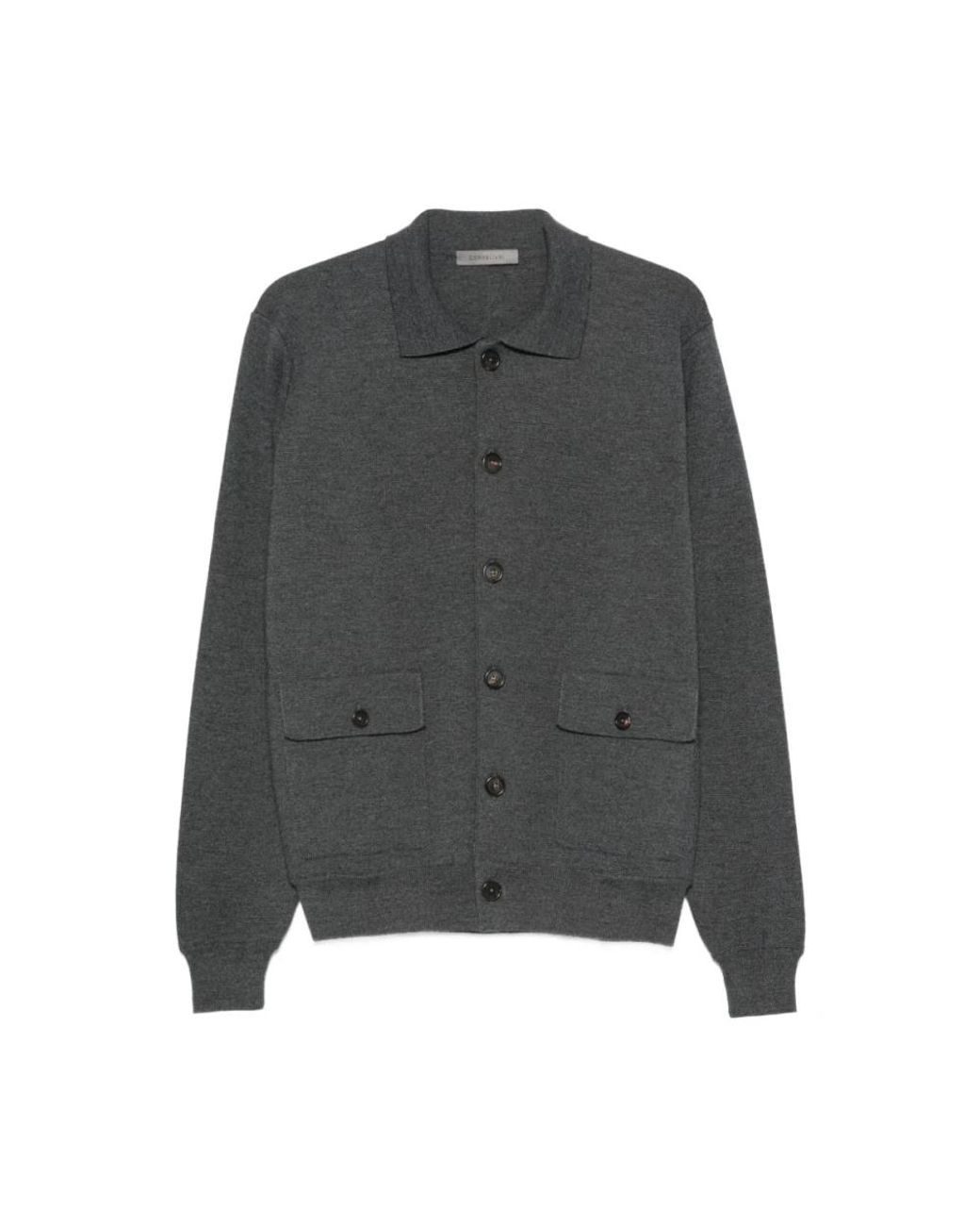 Cardigans Corneliani de hombre de color Gray