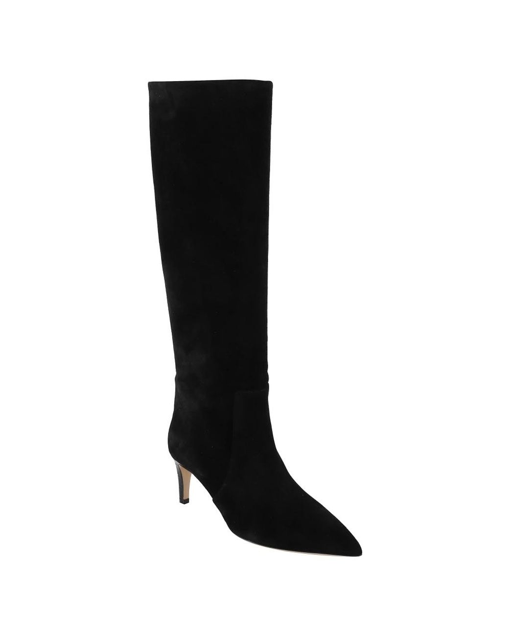 Paris Texas Black Heeled Boots