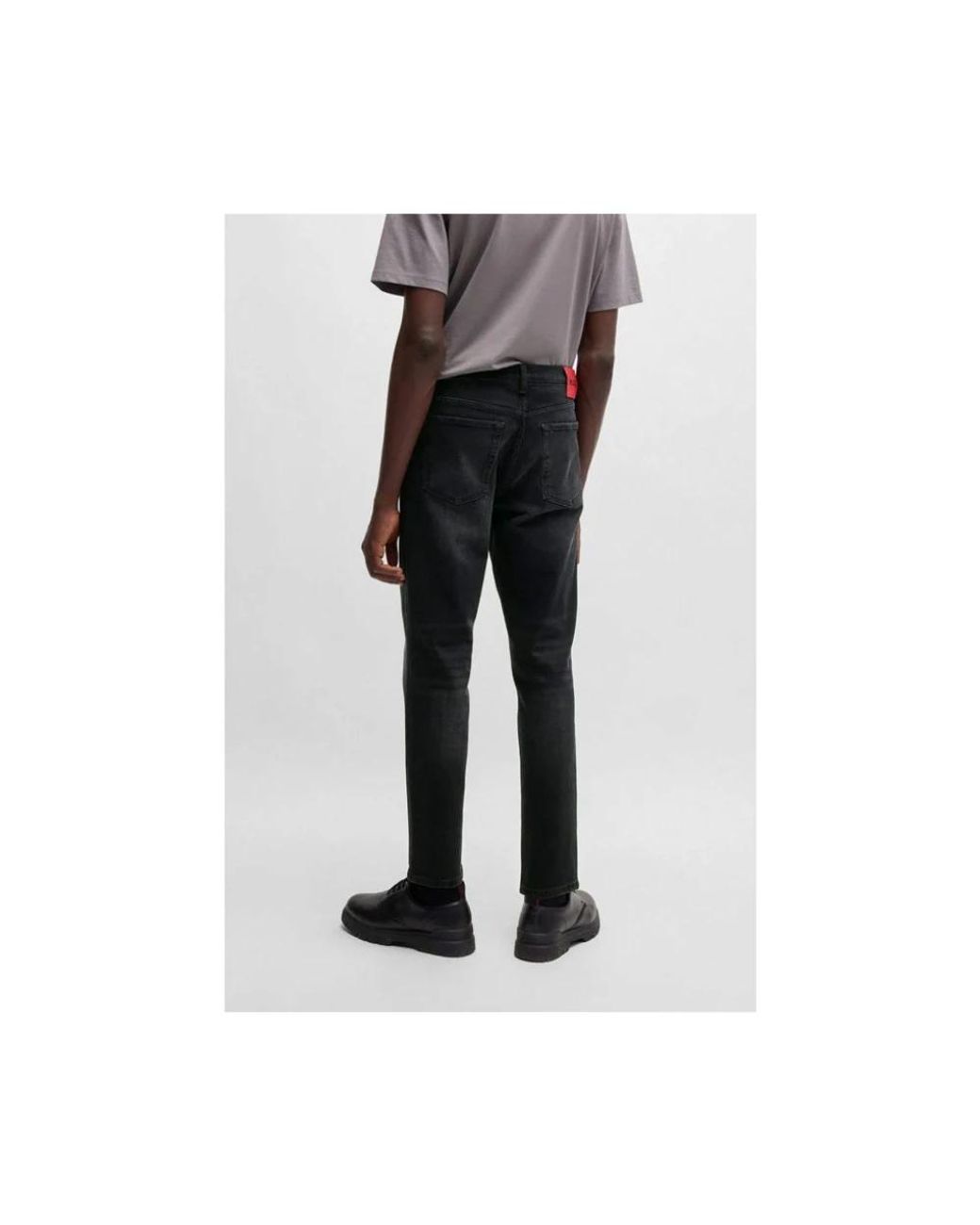 HUGO Black Slim Fit Jeans for men