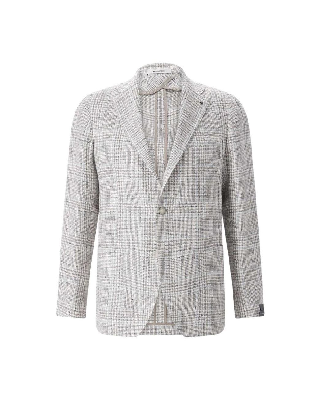Tagliatore Gray Blazers for men