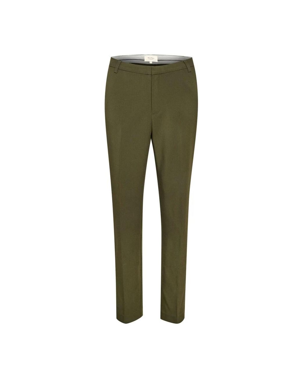 Part Two Broeken ,Groen ,Bosnacht Elegante Broek in het Green