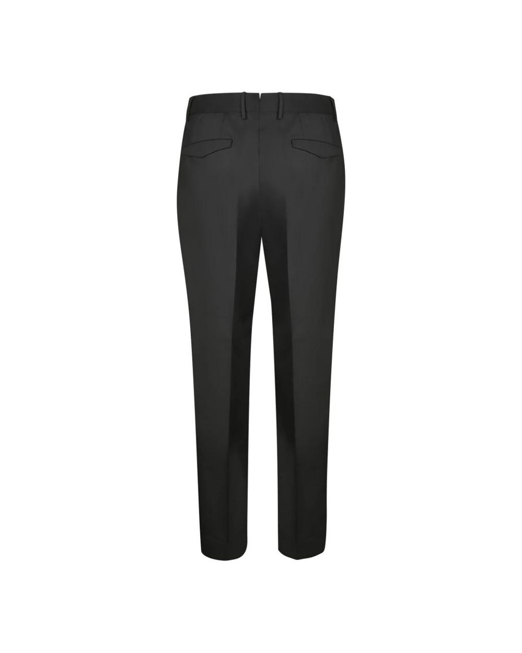Dell'Oglio Black Suit Trousers for men