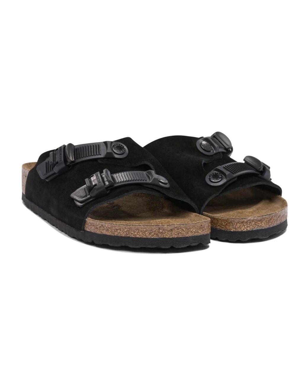 Birkenstock Black Sliders for men