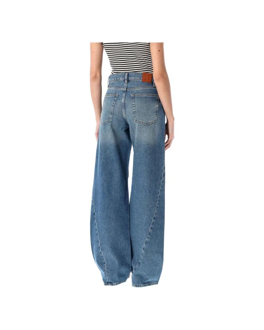 Anine Bing Blue Loose Fit Jeans