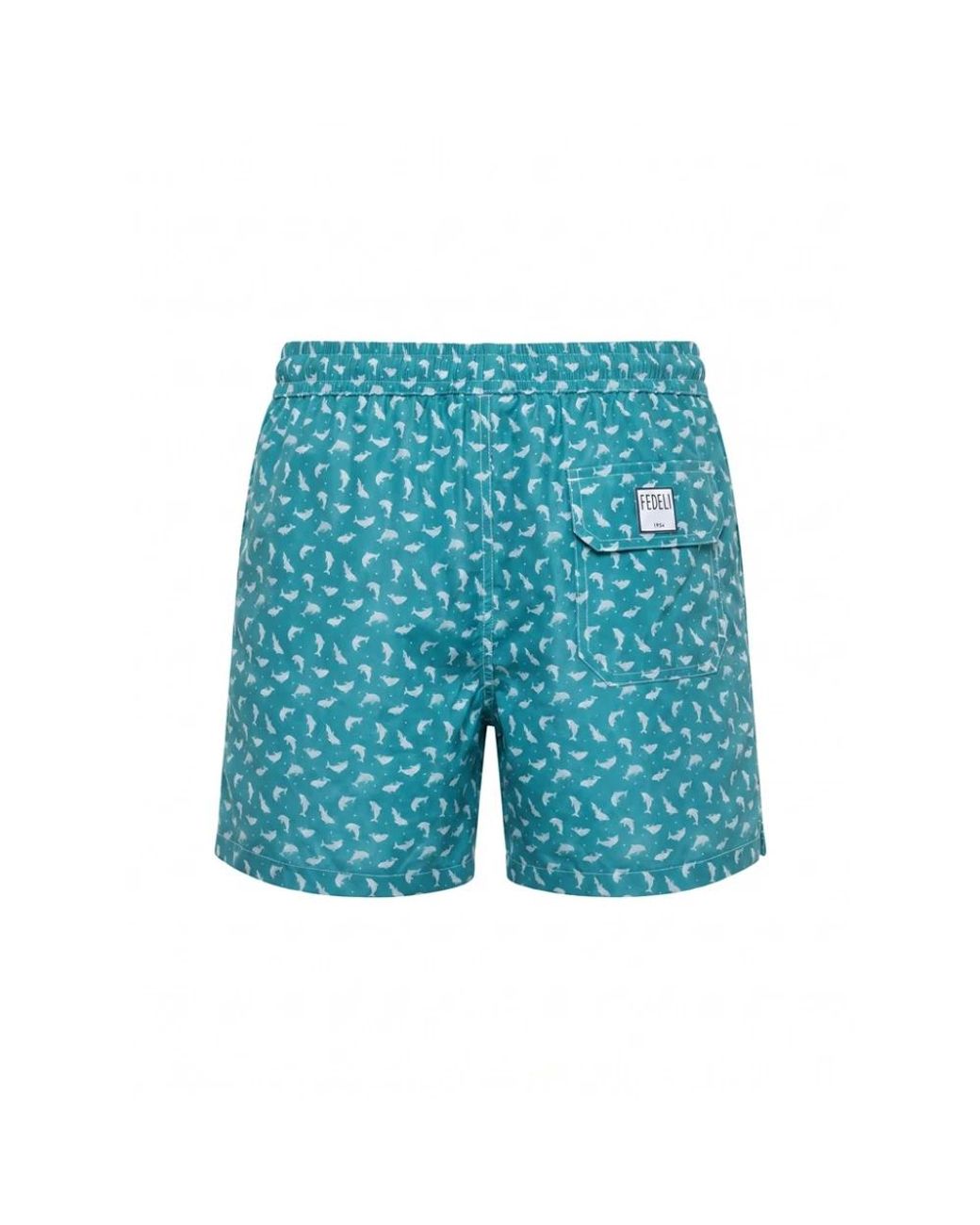 Fedeli Blue Beachwear for men