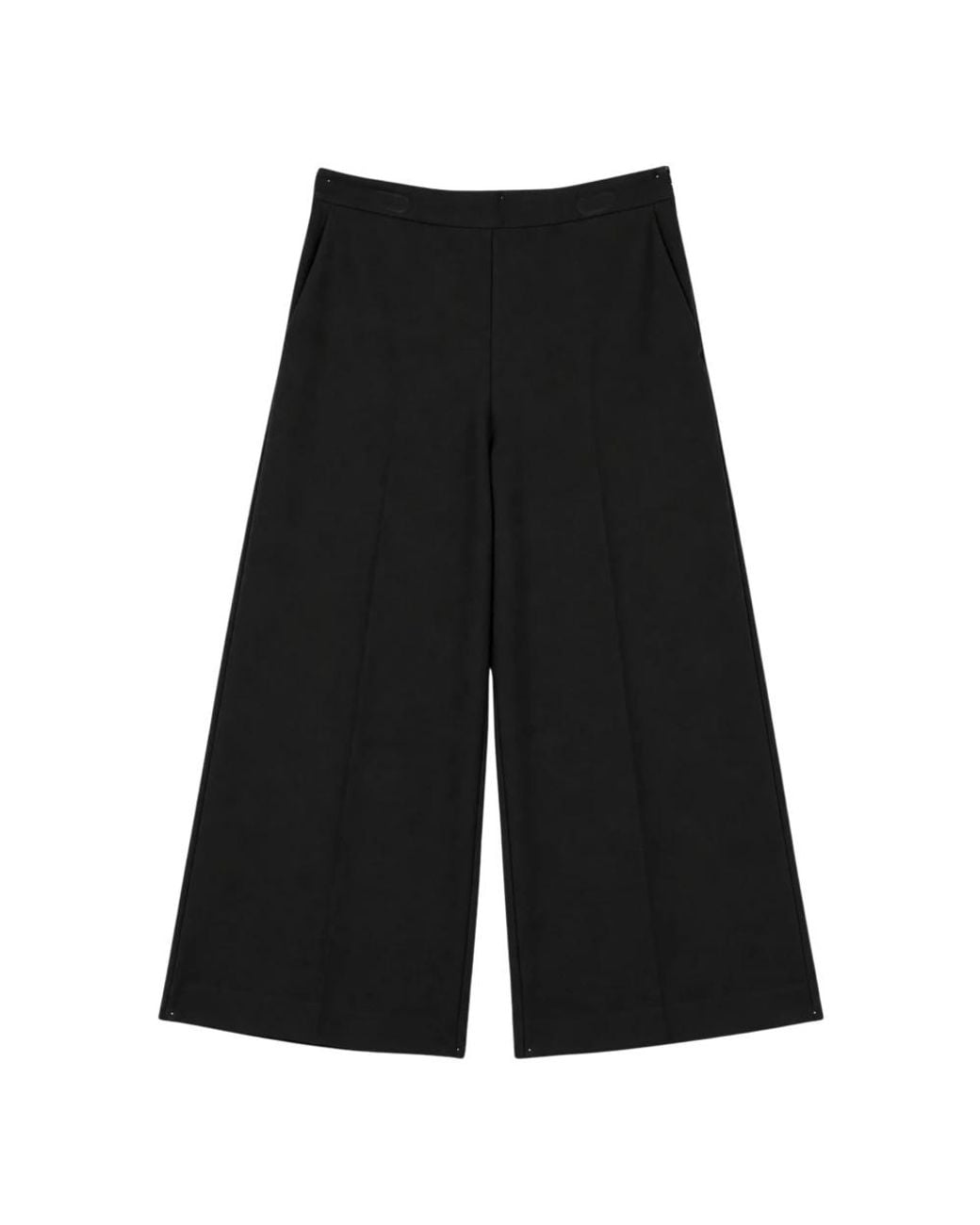 Twinset Black Cropped Trousers