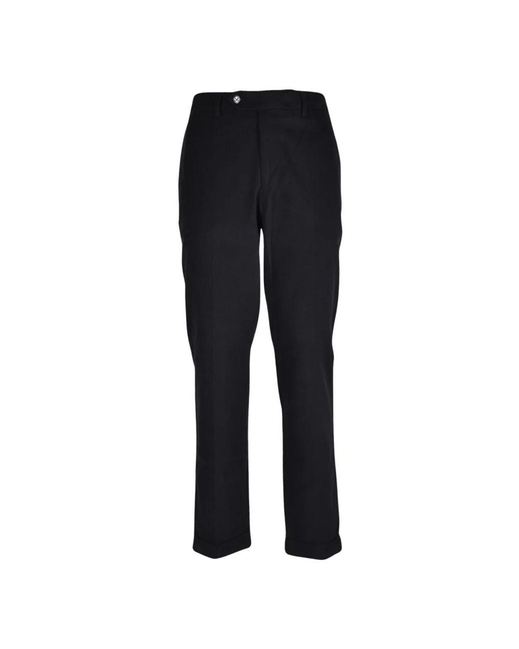 Berwich Black Suit Trousers for men