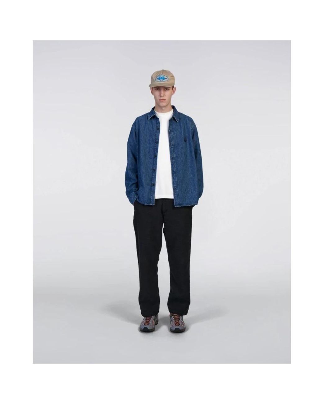 Denim Shirts Edwin de hombre de color Blue