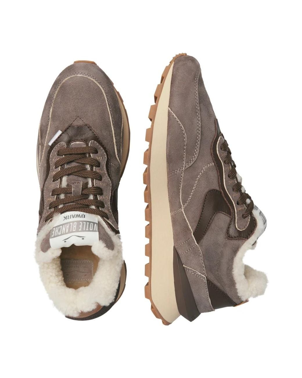 Voile Blanche Brown Sneakers for men
