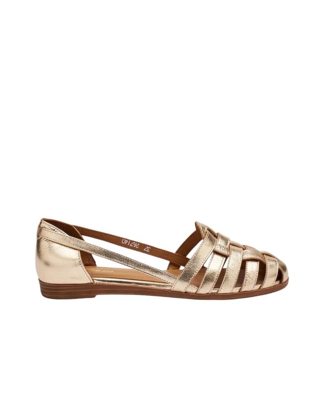 Frau Brown Flat Sandals
