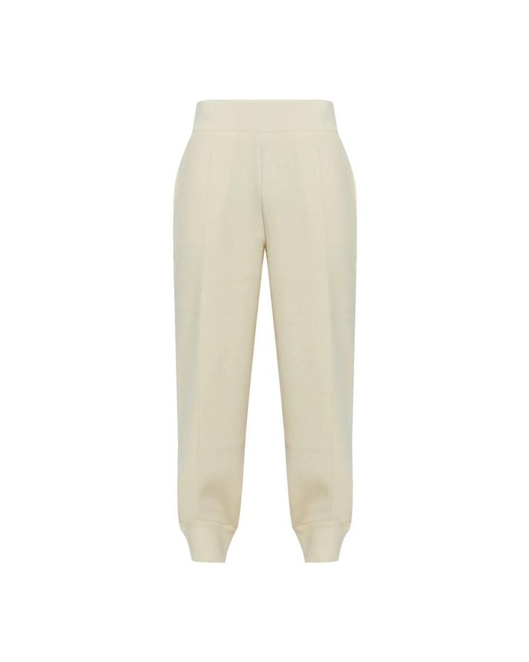 Lanvin Broeken ,Wol Wool Broeken in het Natural voor heren