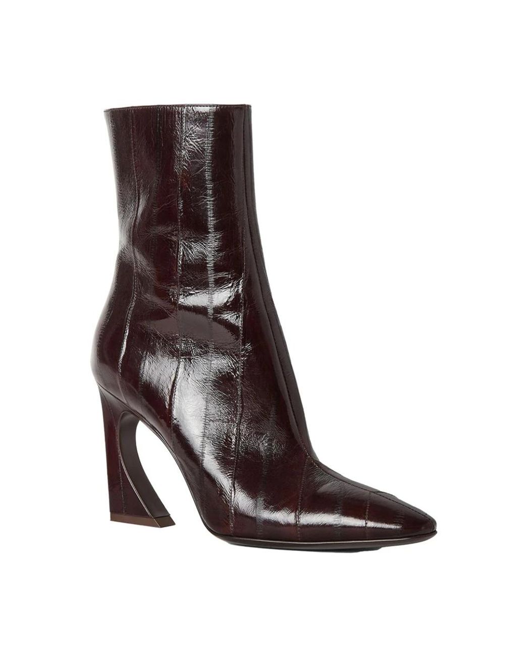Fendi Brown Heeled Boots
