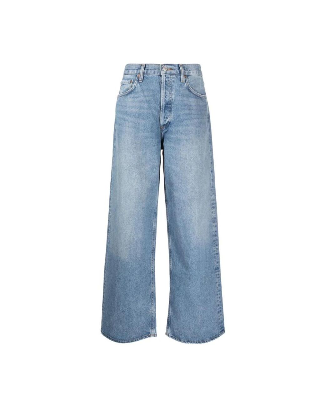 Agolde Wide Jeans in het Blue