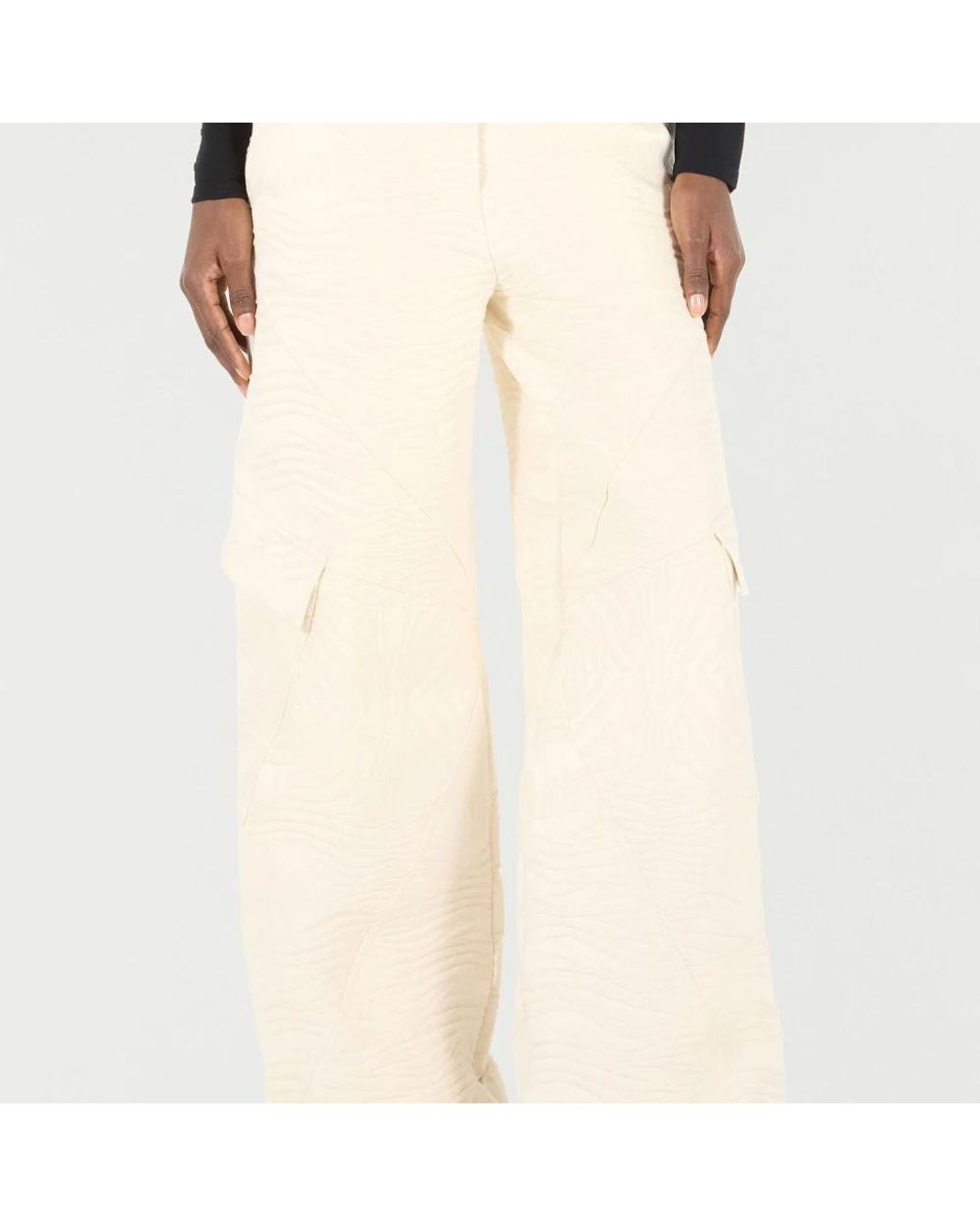 Roberto Cavalli Natural Wide Trousers