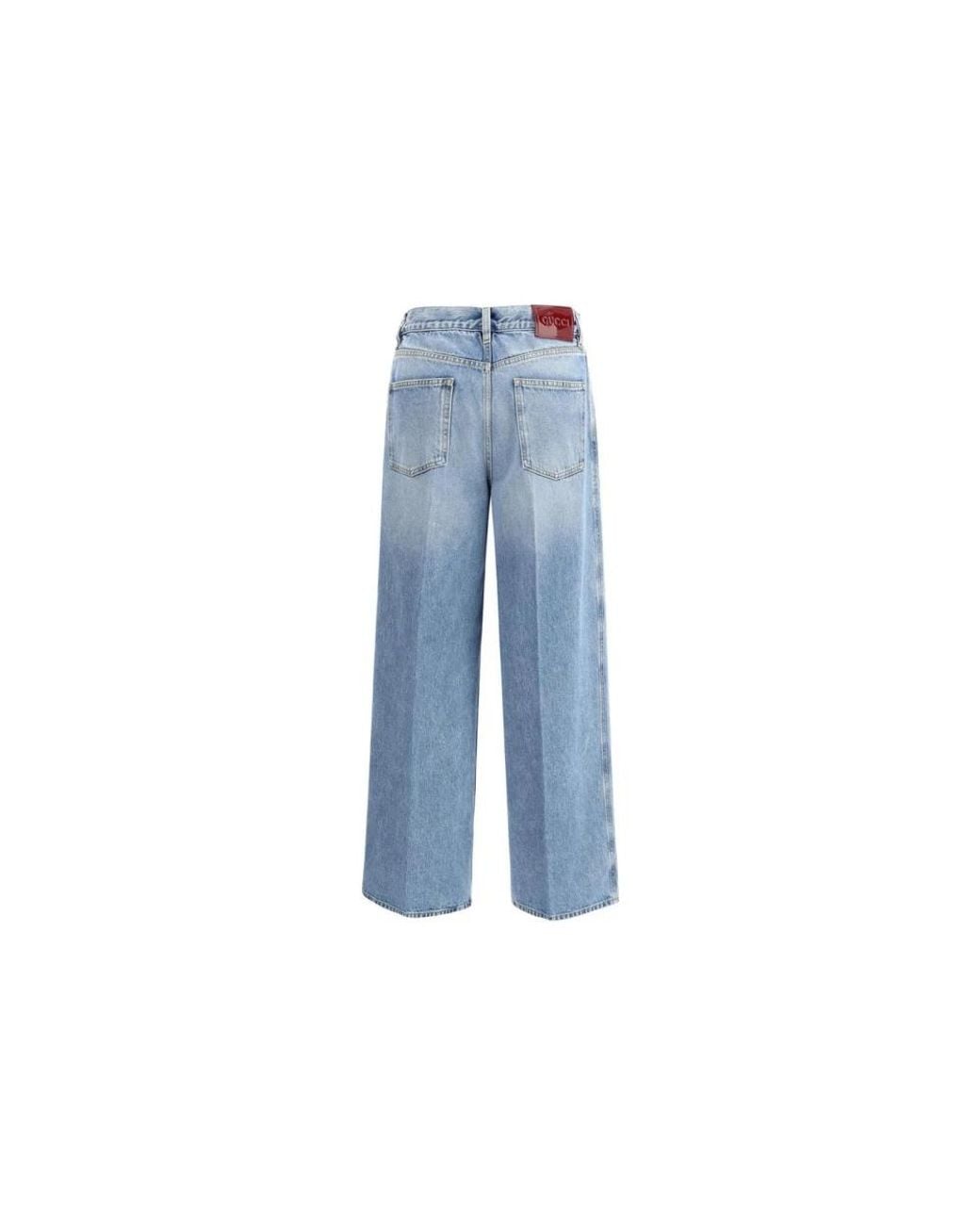 Gucci Blue Straight Fit Jeans