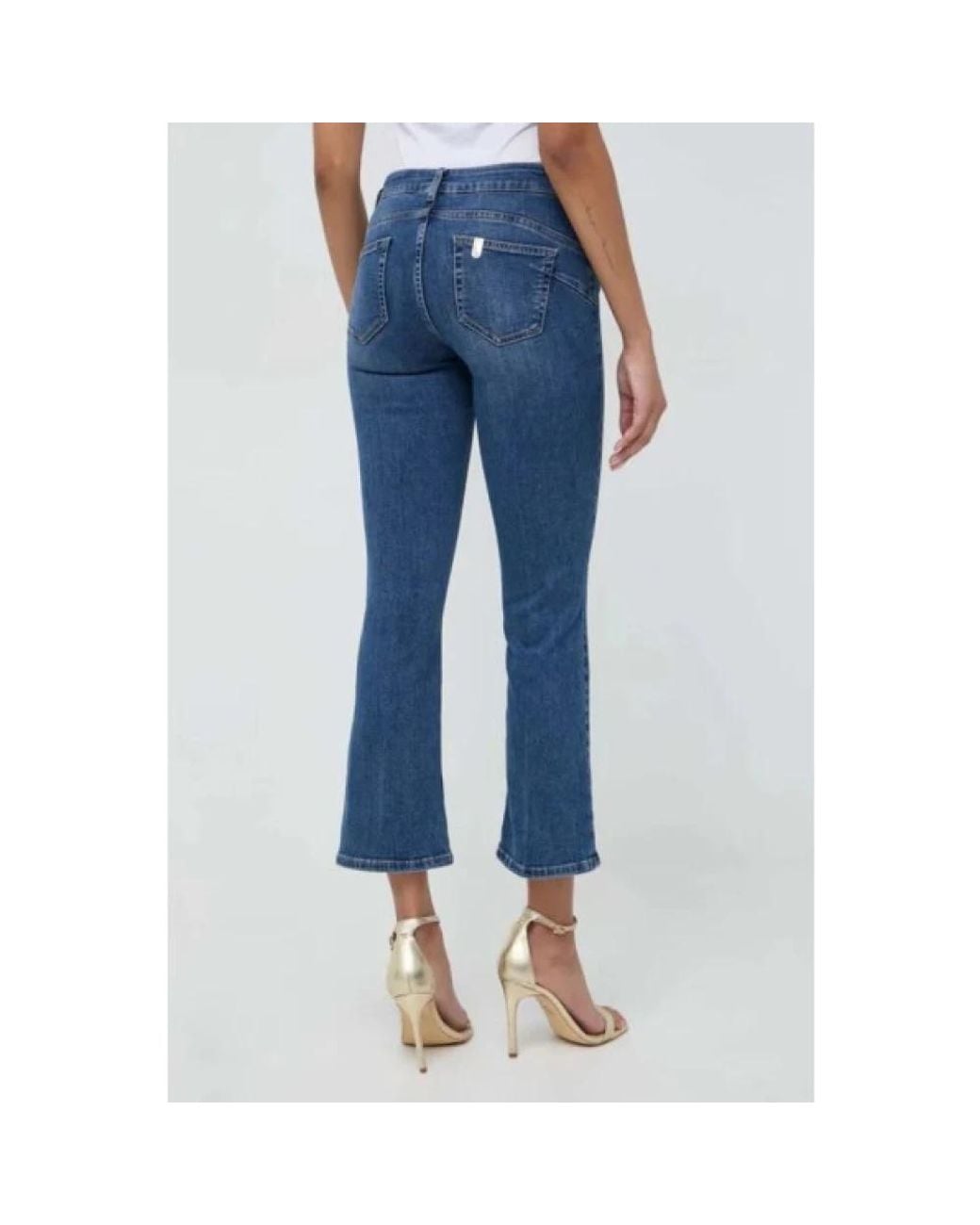 Liu Jo Blue Cropped Jeans