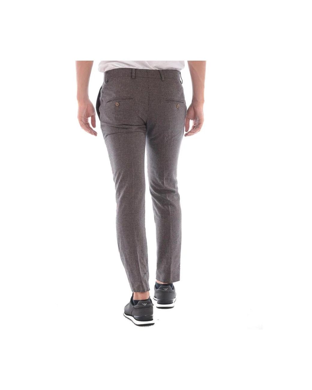Daniele Alessandrini Gray Chinos for men