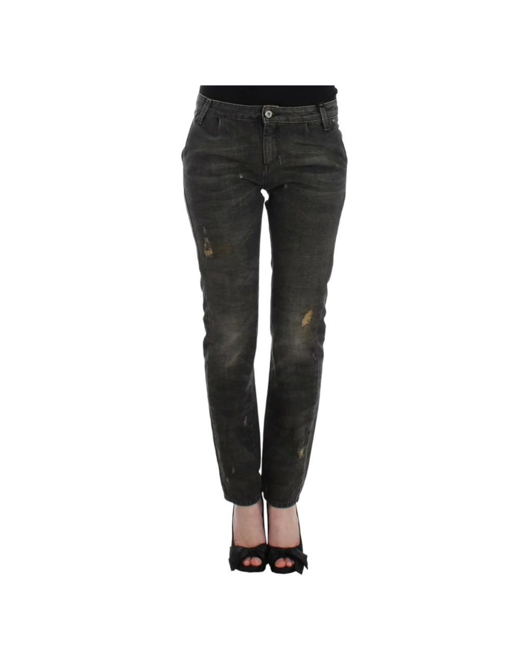 CoSTUME NATIONAL Black Slim Fit Jeans
