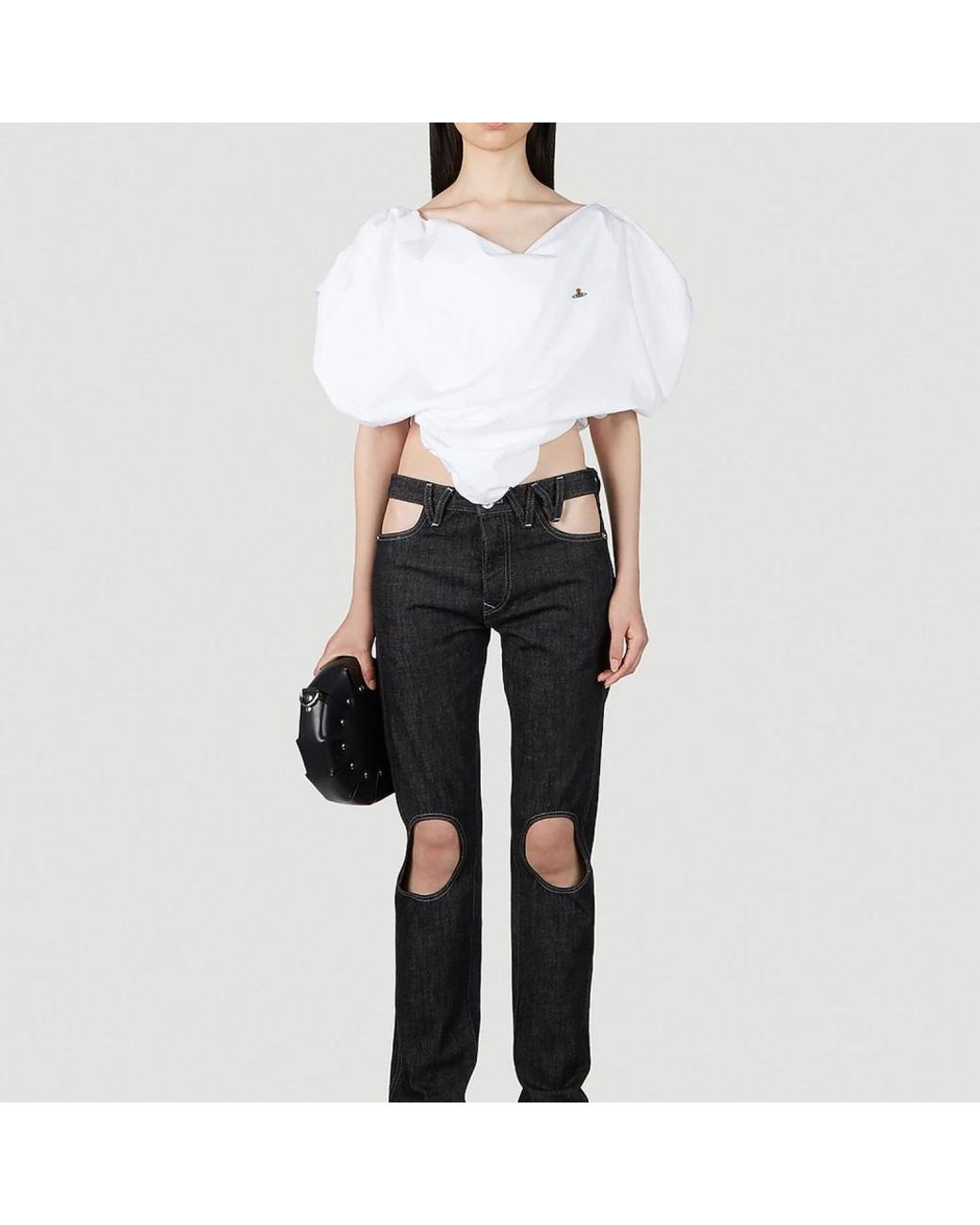 Vivienne Westwood Black Straight Fit Jeans
