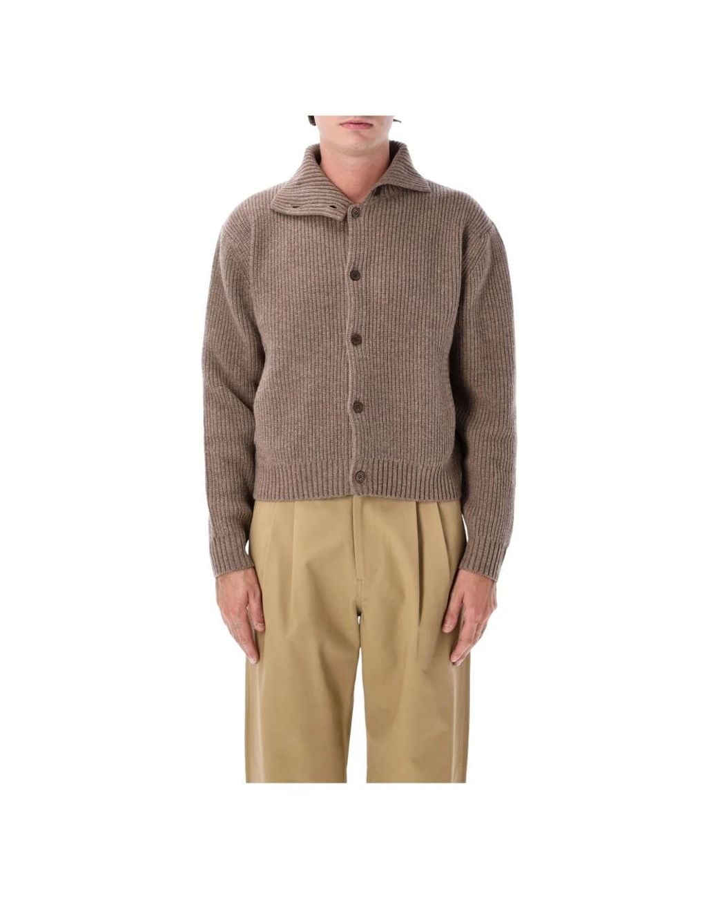 TONYWACK Brown Cardigans for men