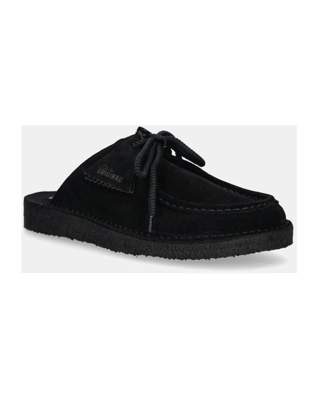 Clarks Desert Nomad Mule in Black für Herren