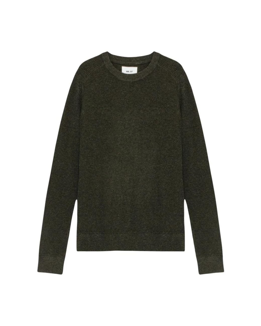 NN07 Green Round-Neck Knitwear for men