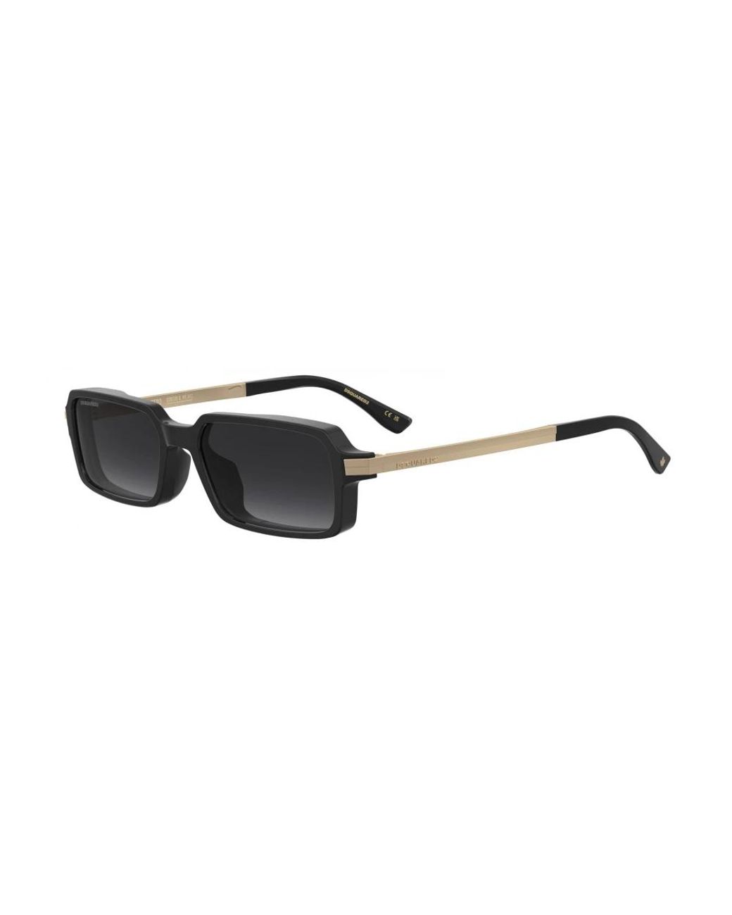 DSquared² Rectangular Gradient Acetate Sonnenbrillen in Black für Herren