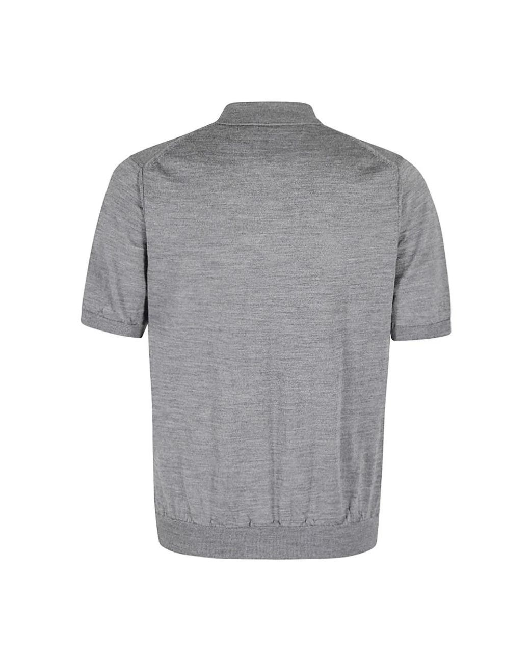 COMME DES GARÇONS PLAY Gray Polo Shirts for men