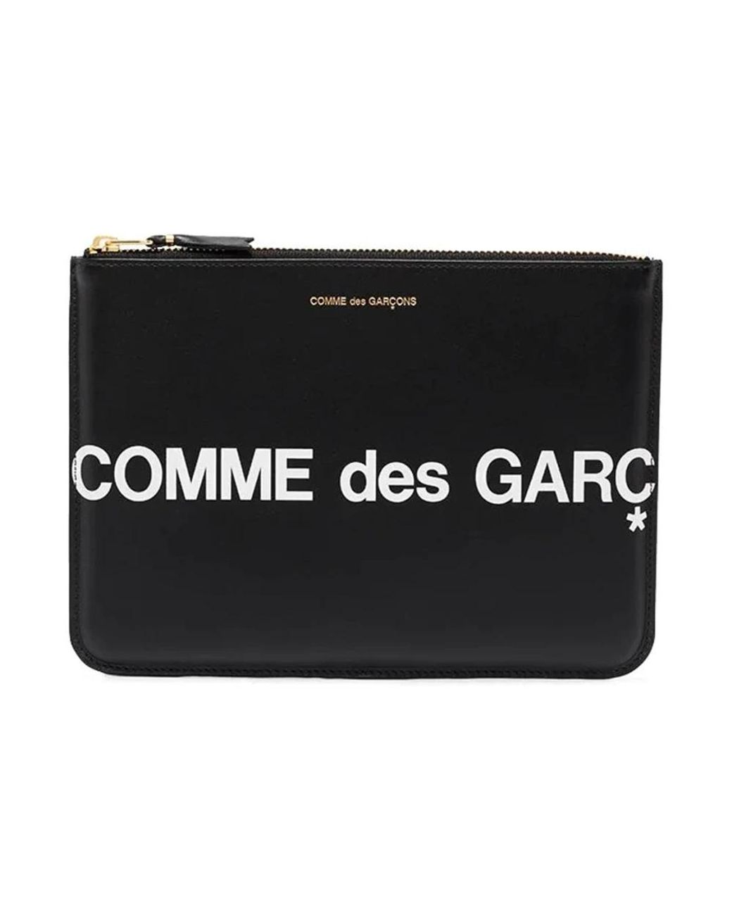 Comme des Garçons Logo Wallet in Black für Herren