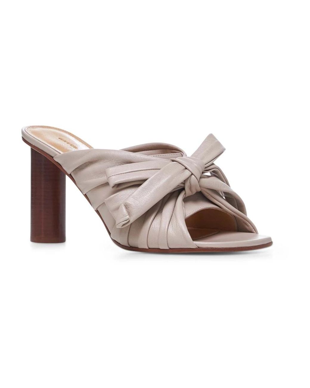 J.W. Anderson Gray Heeled Mules