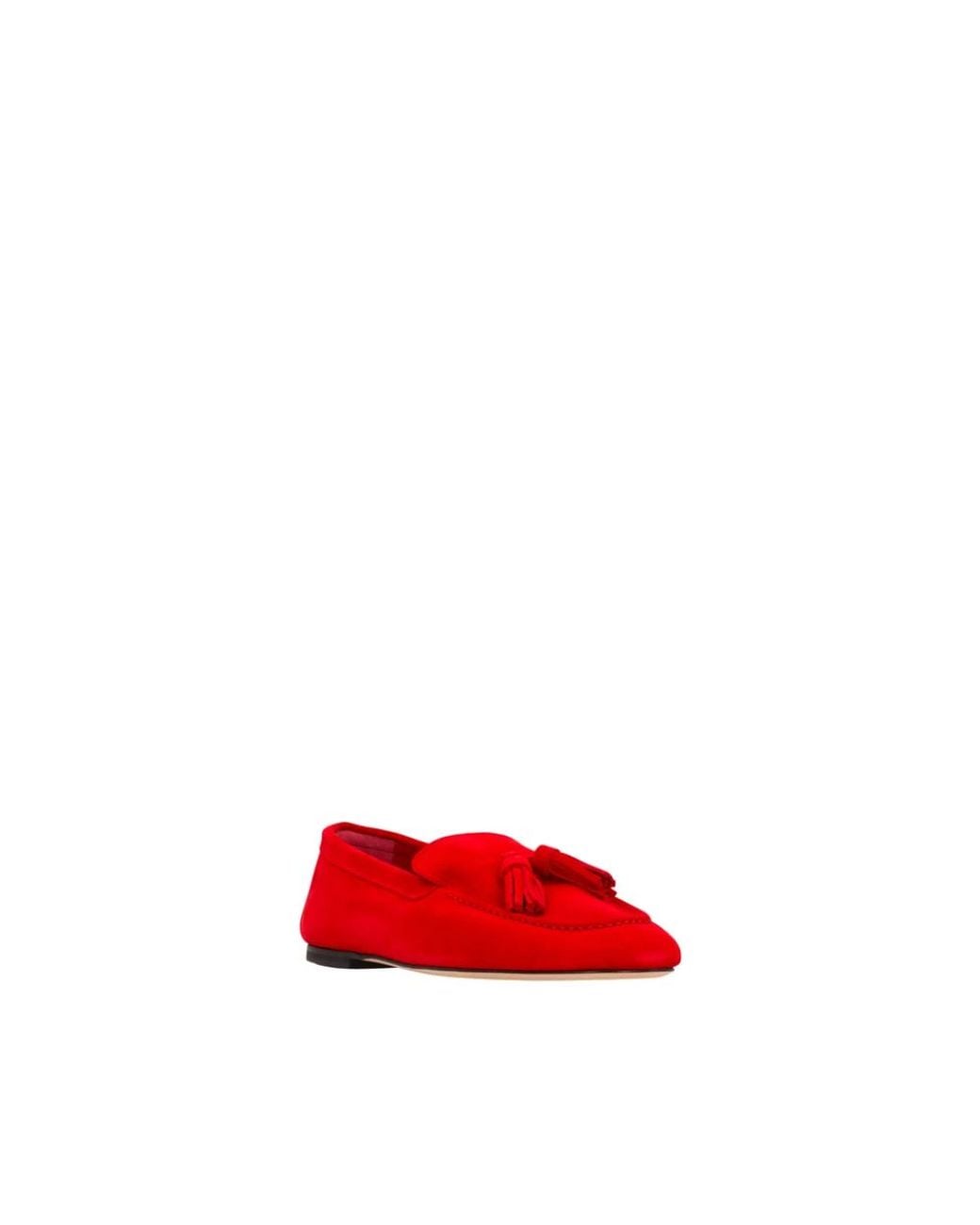 Dear Frances Red Loafers