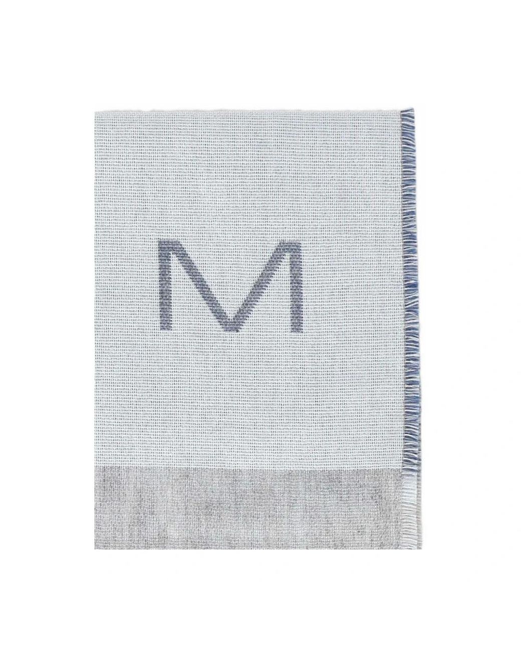 Max Mara White Winter Scarves
