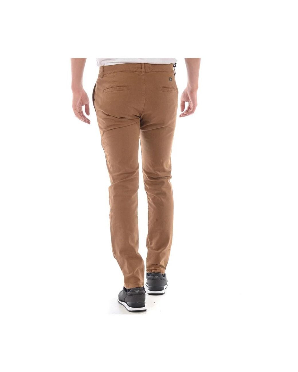 Daniele Alessandrini Brown Chinos for men