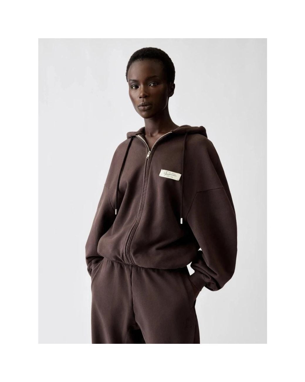 Zip-Throughs Jacquemus en coloris Brown