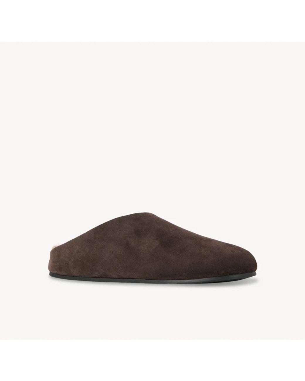 Mules di The Row in Brown