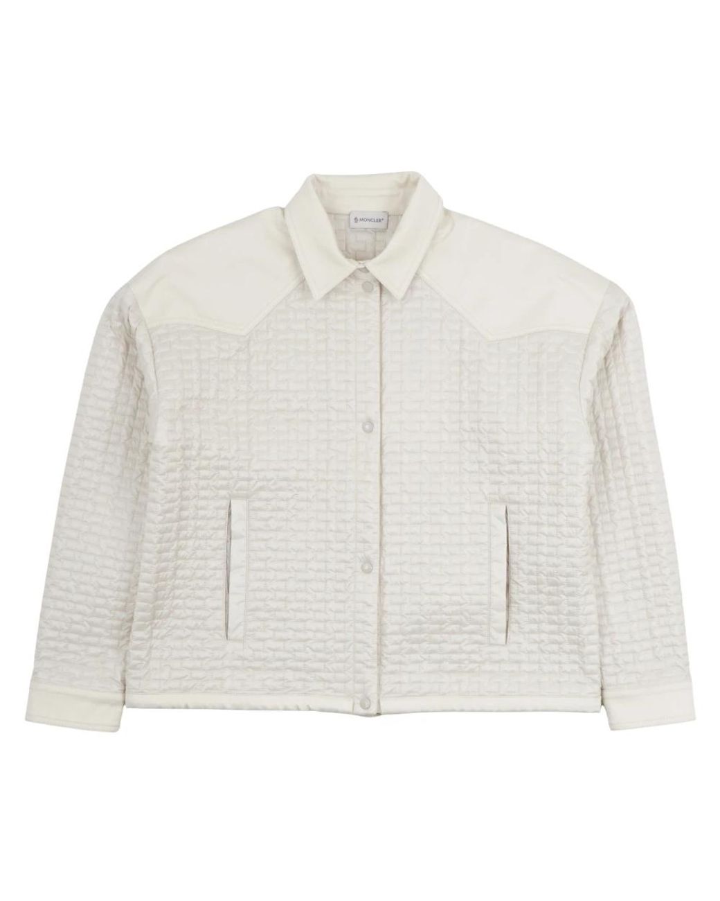Moncler White Light Jackets