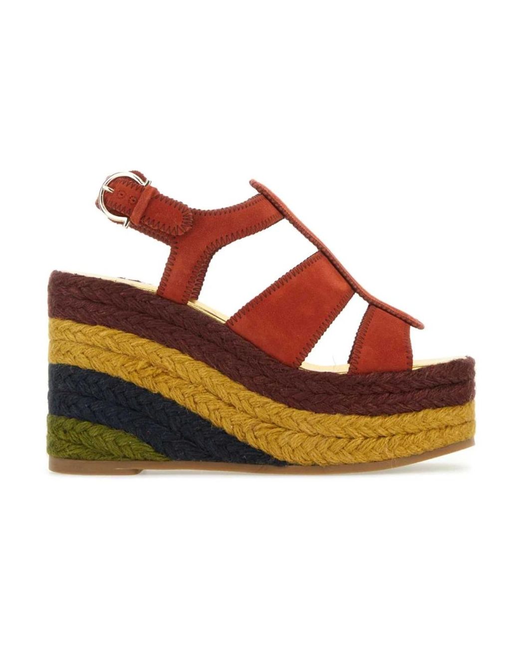 Ferragamo Brown Wedges