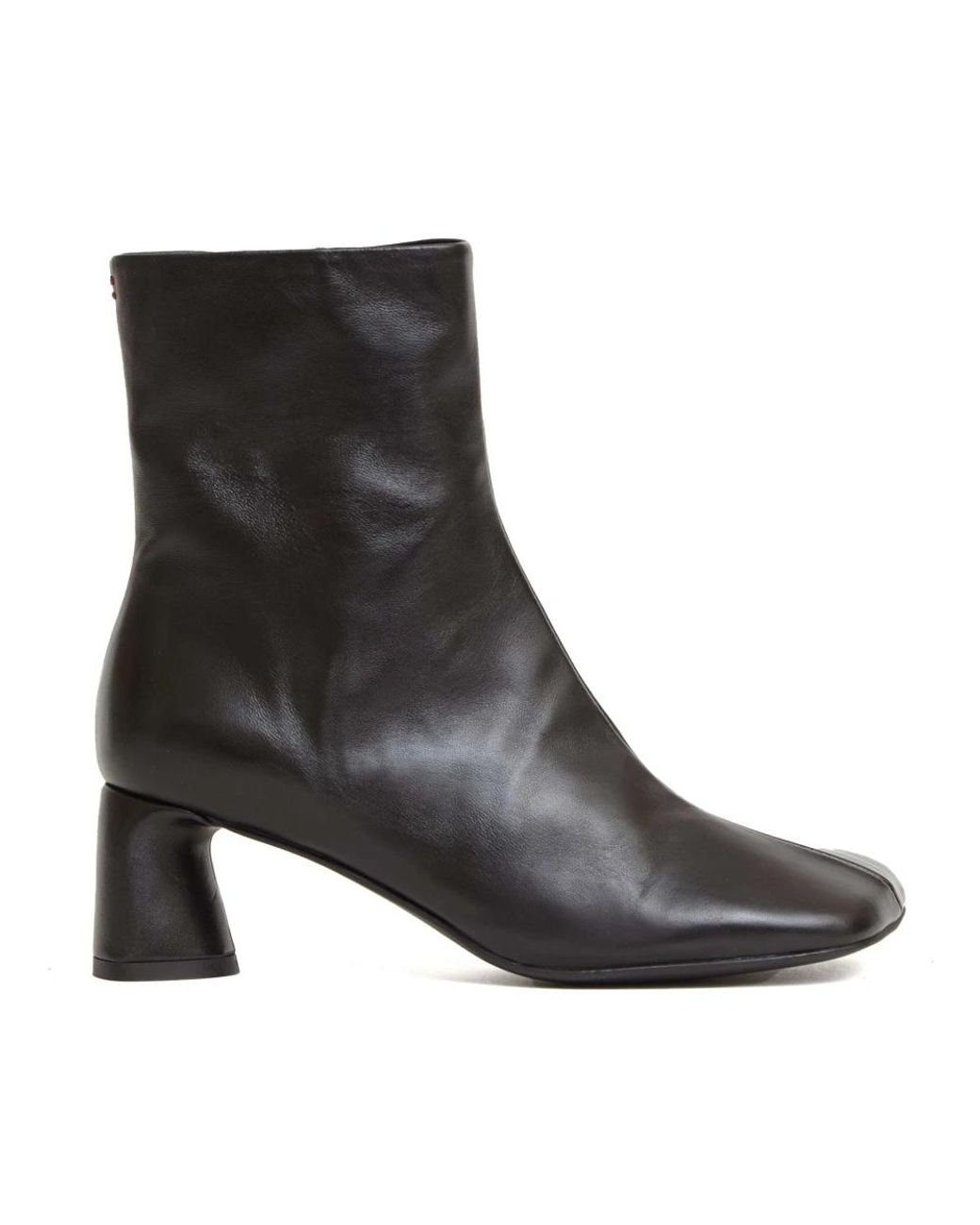 Halmanera Black Heeled Boots