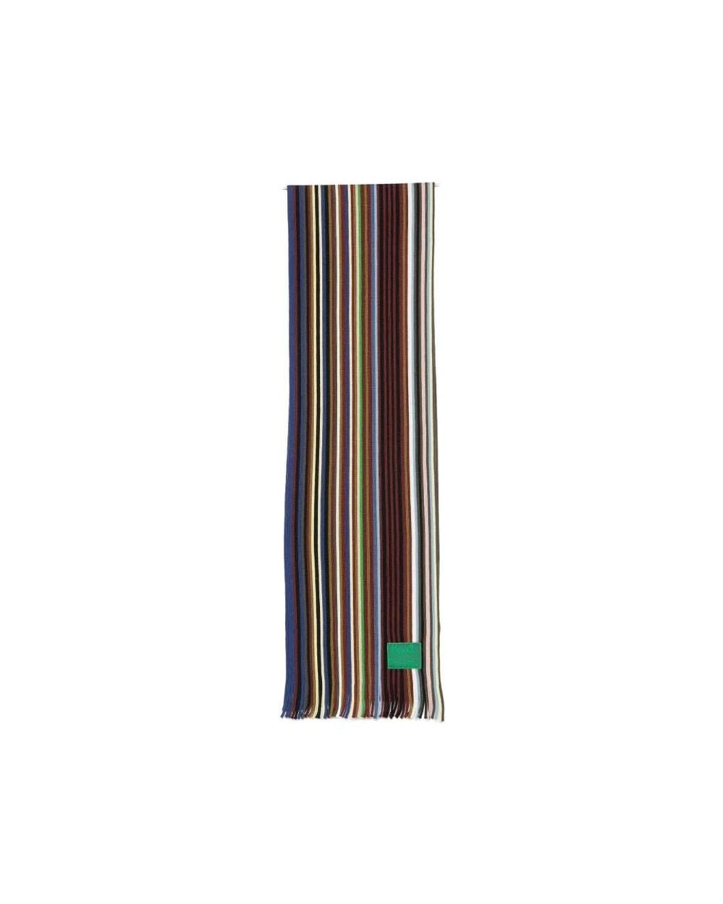 Paul Smith Brown Winter Scarves for men