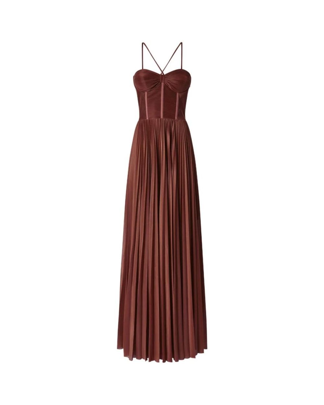 Pinko Kleedjes ,Bruin ,Polyester Bruine Chique Jurk Voor Vrouwen in het Purple