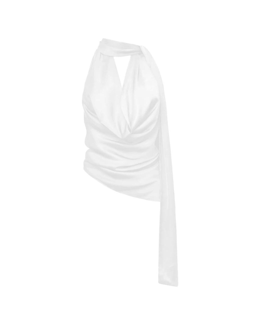 GUAJA. Sleeveless Tops in het White