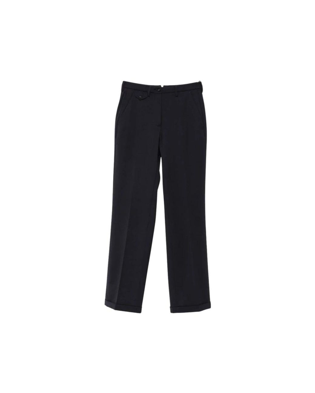Seventy Black Straight Trousers