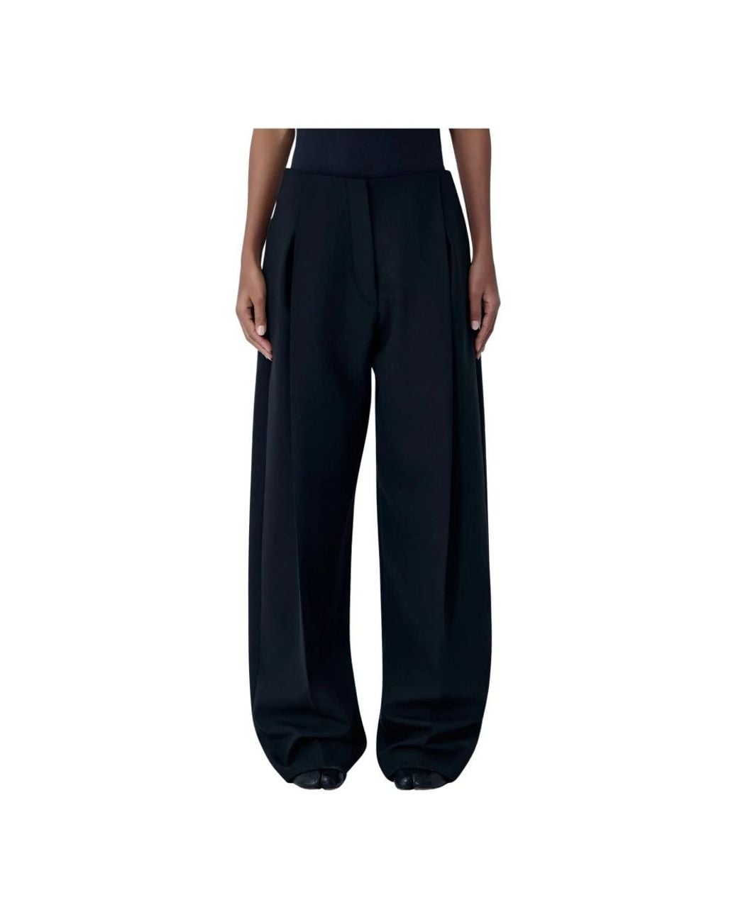 Sportmax Blue Wide Trousers