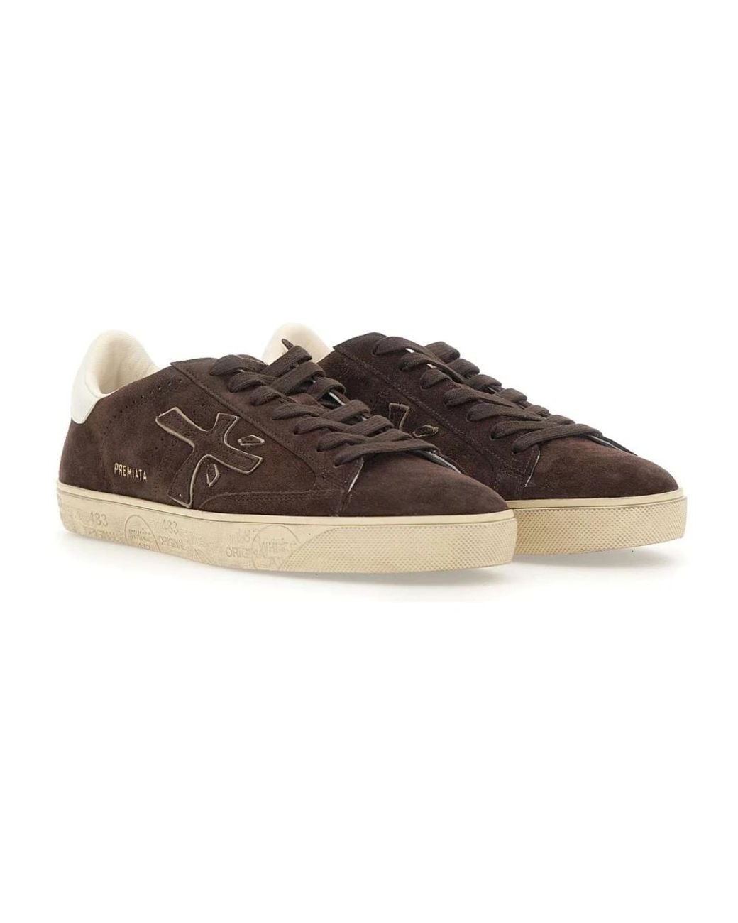 Premiata Brown Sneakers for men