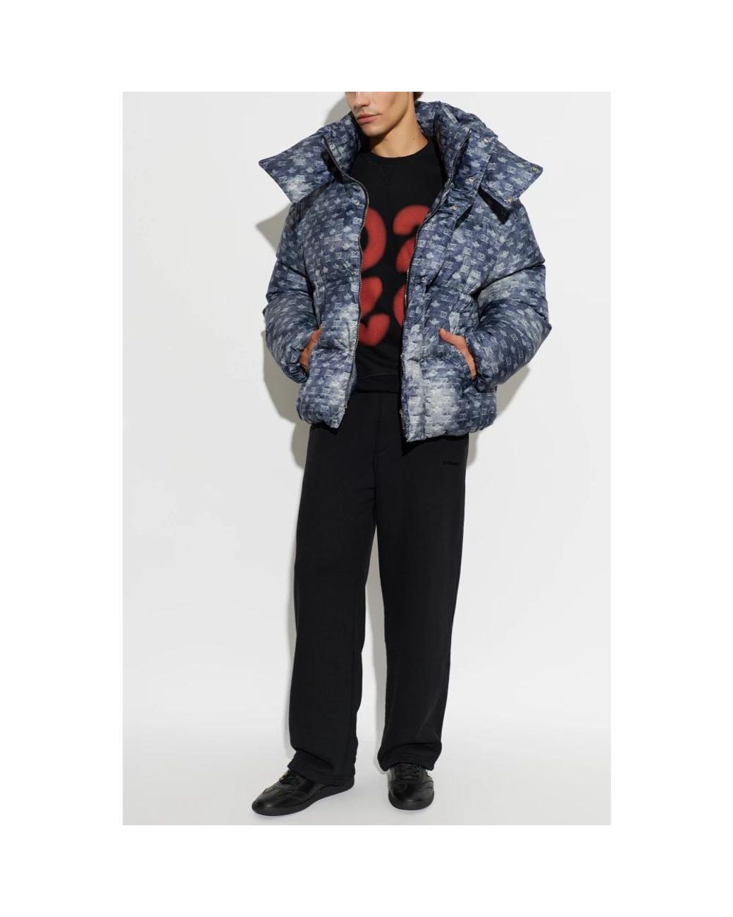 DSquared² Blue Down Jackets for men